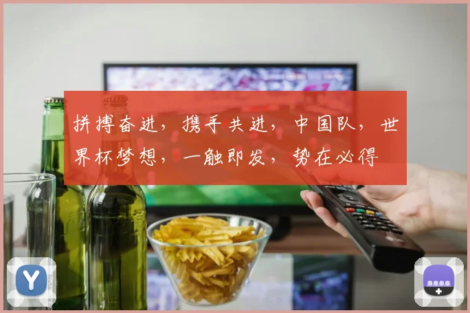 拼搏奋进，携手共进，中国队，世界杯梦想，一触即发，势在必得